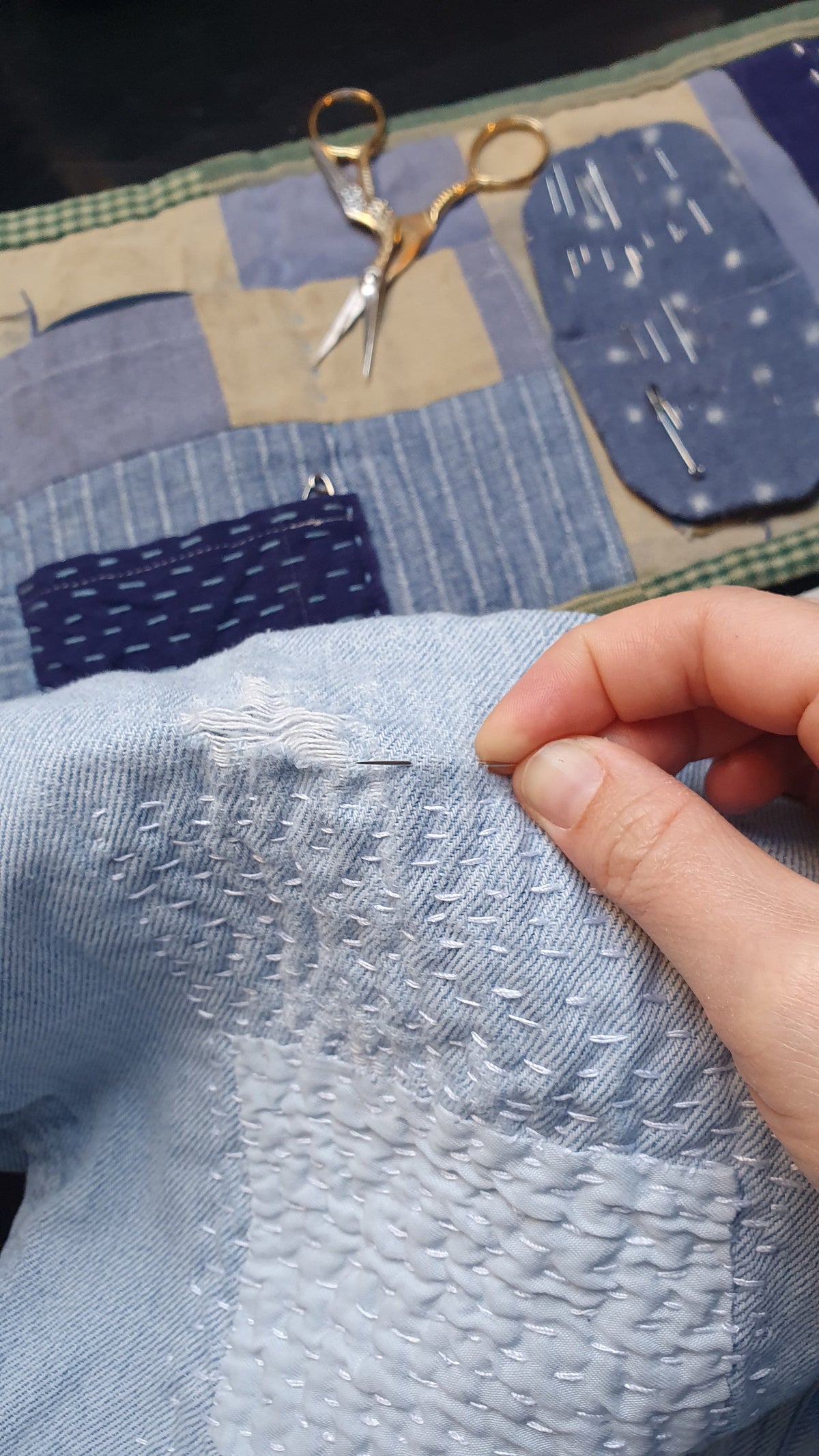 Visible mending & herstellen