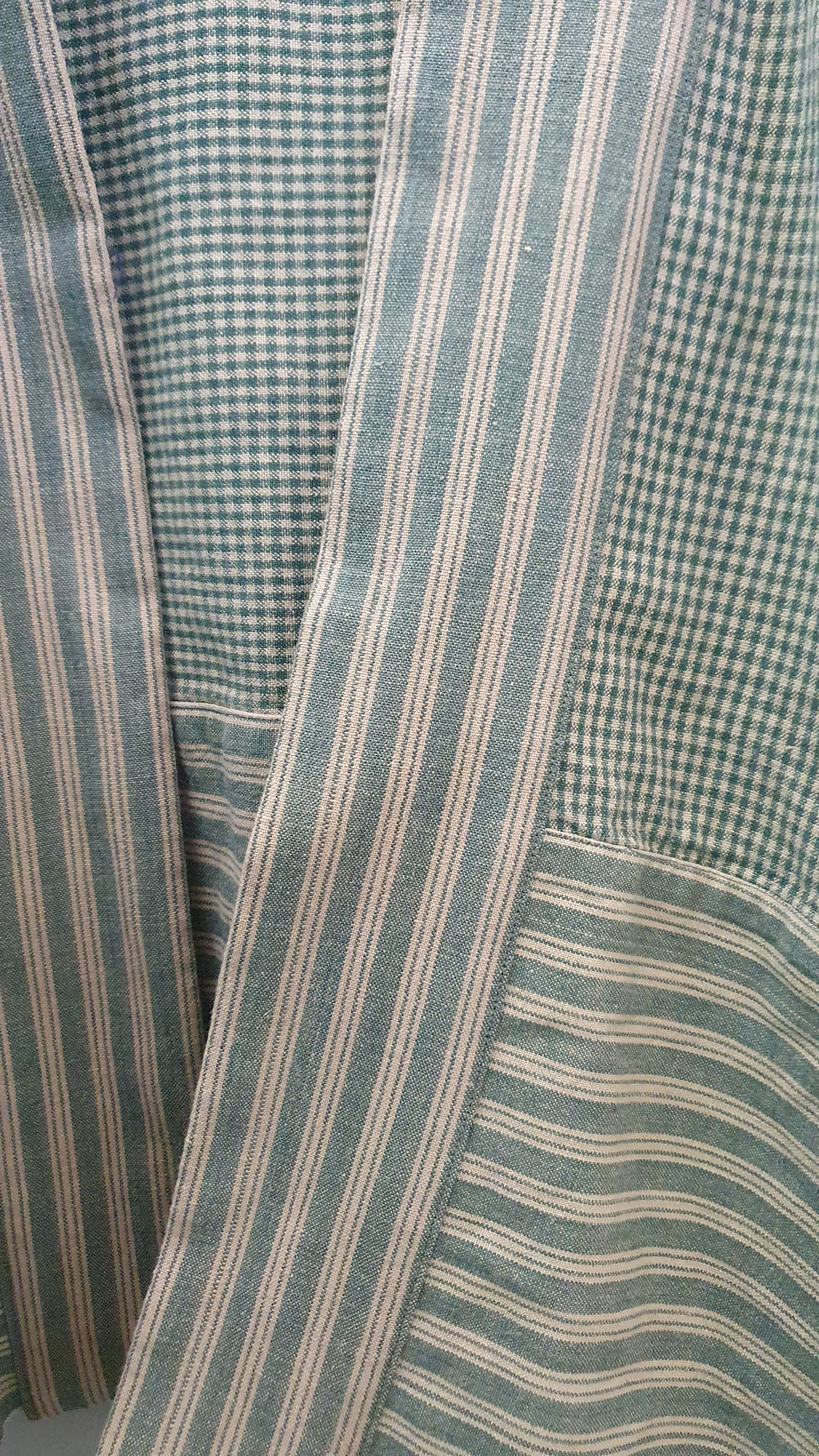 Haori Jacket in Green Vintage cloth