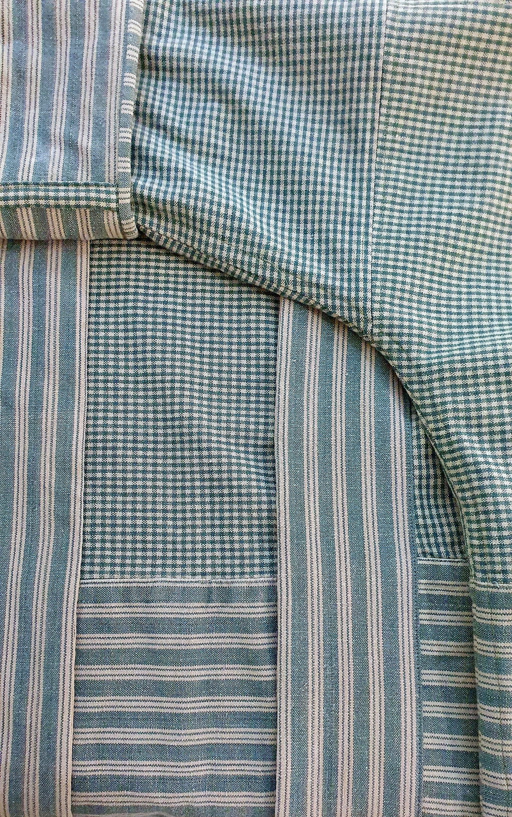Haori Jacket in Green Vintage cloth