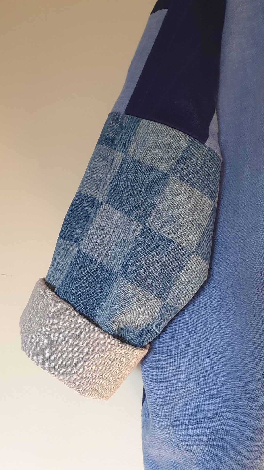 HAORI jacket blue & denim