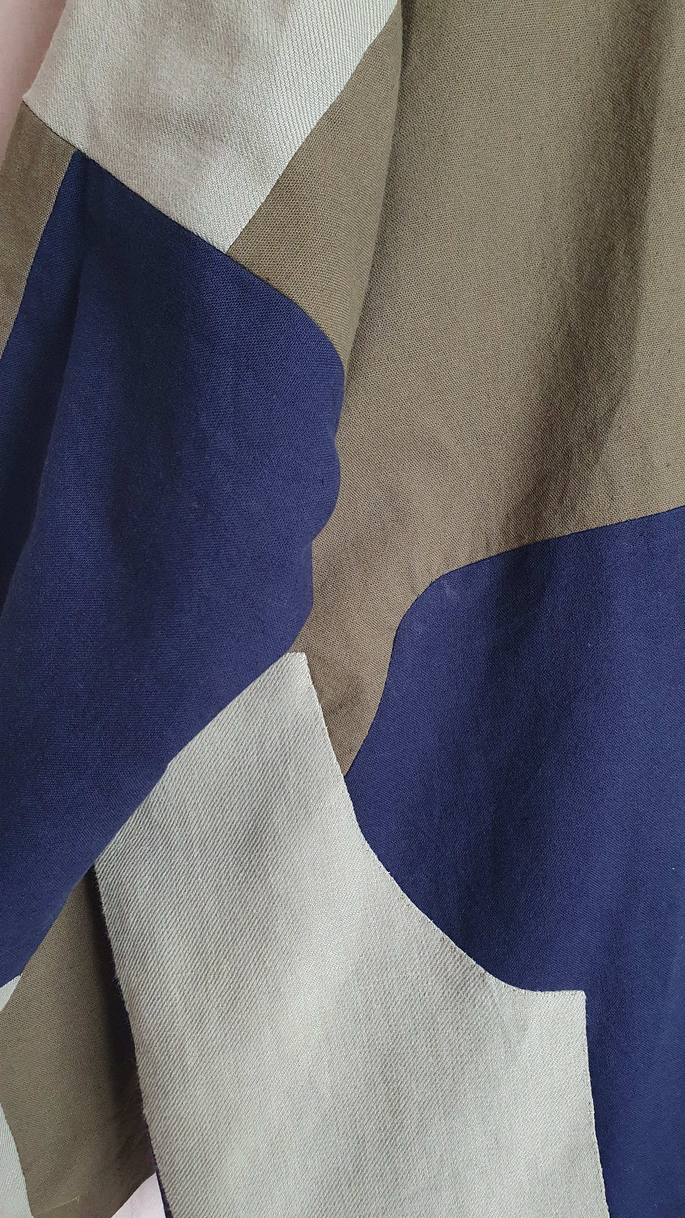 HAORI jacket sage & blue